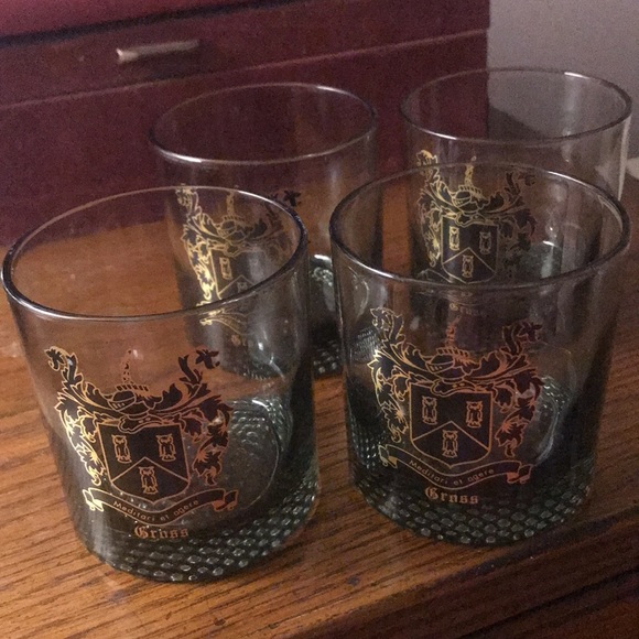 Faricy Irish Coat of Arms Nob Hill Tumblers - Set of 4 - Picture 9 of 9